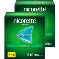 NICORETTE 4 mg freshmint Kaugummi von Nicorette