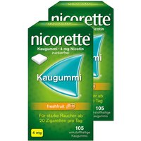 Nicorette 4 mg freshfruit Kaugummi von Nicorette