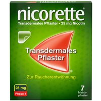 Nicorette Transdermales Pflaster zur RaucherentwÃ¶hnung â mit 25 von Nicorette