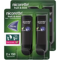 Nicorette fruit & mint Spray mit Nikotin von Nicorette