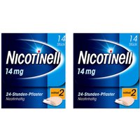 Nicotinell Paket 14 mg (ehemals 35 mg) 24-Stunden-Pflaster von Nicotinell