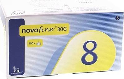 NOVOFINE 8 Kanülen 0,30x8 mm 30 G thinwall von Novo Nordisk Pharma GmbH
