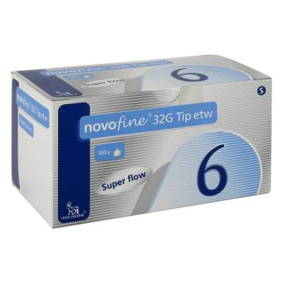 "NOVOFINE Nadeln 32 G 6 mm 100 Stück" von "Novo Nordisk Pharma GmbH"