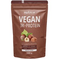 Nutri+ Vegan 3K Proteinpulver - Mehrkomponenten Protein von Nutri+