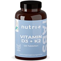 Nutri+ Vitamin D3 + K2 Depot von Nutri+