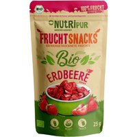 NutriPur gefriergetrocknete Früchte, Bio-Erdbeeren von NutriPur