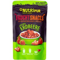 NutriPur gefriergetrocknete Früchte, Erdbeeren von NutriPur