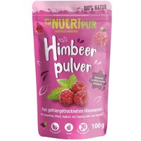 NutriPur gefriergetrocknetes Fruchtpulver, Himbeeren von NutriPur