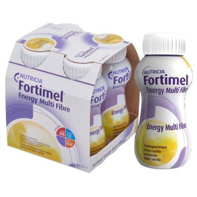 Fortimel Energy Multi Fibre Trinknahrung Vanille von Danone Deutschland GmbH