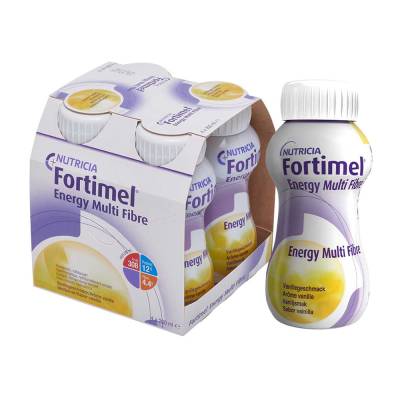 FORTIMEL Energy MultiFibre Vanillegeschmack 4 X 200 ml Flüssigkeit von Danone Deutschland Gmbh