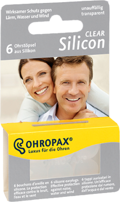 OHROPAX Silicon Clear 6 St von OHROPAX GmbH