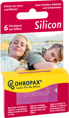 OHROPAX Silicon pink Ohrst�psel 6 St von OHROPAX GmbH