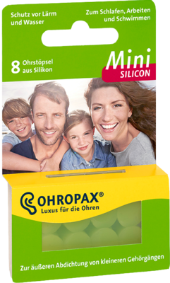 OHROPAX mini Silicon Ohrst�psel 8 St von OHROPAX GmbH