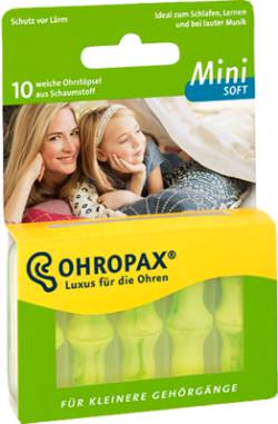 OHROPAX mini soft Schaumstoff-St�psel 10 St von OHROPAX GmbH