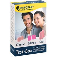 Ohropax Test-box 3 Sorten OhrstÃ¶psel von OHROPAX