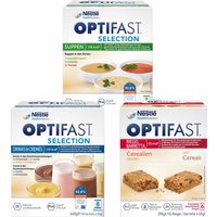 Optifast® Selection + Optifast Selection Drinks & Cremes + Optifast® Riegel Cerealien von OPTIFAST