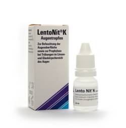 LENTO NIT K Augentropfen 10 ml von OPTIMA Pharmazeutische GmbH