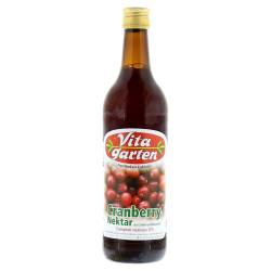 VITAGARTEN Cranberry Nektar 750 ml Flaschen von Obstsaftkelterei Josef Möller GmbH & Co. KG