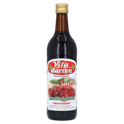 VITAGARTEN Sauerkirsch Diät Nektar 750 ml Saft von Obstsaftkelterei Josef Möller GmbH & Co. KG