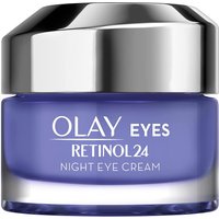 Olay Eyes Retinol24 Nacht-Augencreme, Augenpflege für Glatte und Strahlende Haut, Parfümfrei von Olay