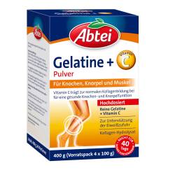 Abtei Gelantine + Vitamin C Pulver von Perrigo Deutschland GmbH