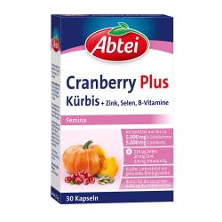 ABTEI Kürbis Plus Cranberry Kapseln 30 St Kapseln von Perrigo Deutschland Gmbh