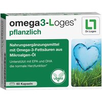 Omega3-loges pflanzlich Kapseln von Omega3-Loges