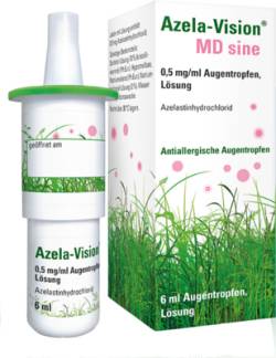AZELA-Vision MD sine 0,5 mg/ml Augentropfen 6 ml von OmniVision GmbH
