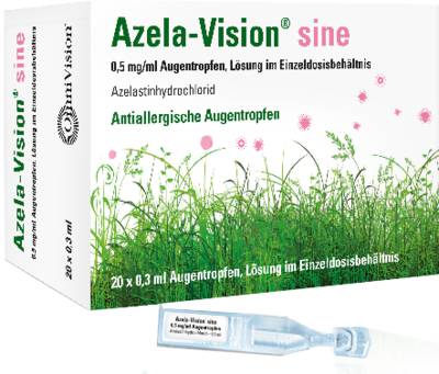 AZELA-Vision sine 0,5 mg/ml Augentr.i.Einzeldosis. 20X0.3 ml von OmniVision GmbH