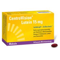 CENTROVISION Lutein 15 mg Kapseln 24 g von OmniVision GmbH
