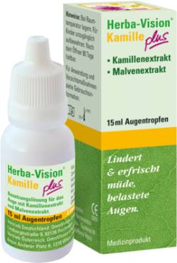 HERBA-VISION Kamille plus Augentropfen 15 ml von OmniVision GmbH