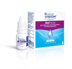 HYLO-VISION Gel multi Augentropfen 2X10 ml von OmniVision GmbH