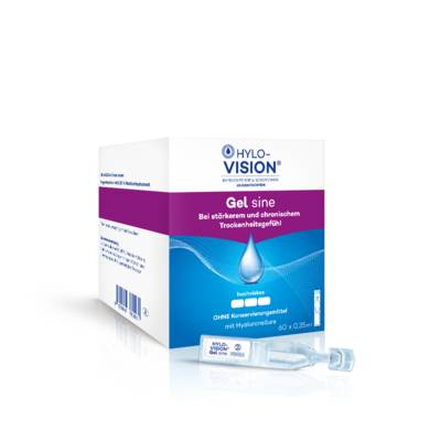 HYLO-VISION Gel sine Einzeldosispipetten 60X0.35 ml von OmniVision GmbH