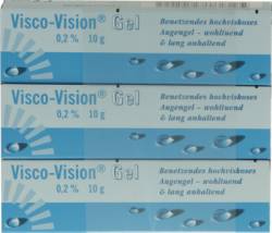 VISCO-Vision Gel 3X10 g von OmniVision GmbH