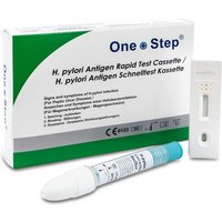 One+Step Helicobacter Pylori Magenkeim Test (Stuhl) Schnelltestkassette - Selbsttest für Zuhause von One+Step