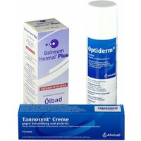 Optiderm® Creme + Tannosynt® Creme + Balneum Hermal® Plus von Optiderm