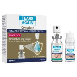"TEARS Again Complete Augenspray & Augentropfen 2x10 Milliliter" von "Optima Pharmazeutische GmbH"