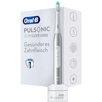 Oral-B - Elektrische Schallzahnbürste 'Pulsonic Slim Luxe 4000' in Platinum von Oral-B