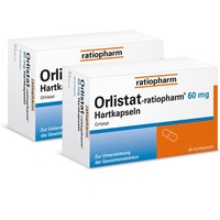 Orlistat-ratiopharm® 60 mg Hartkapseln von Orlistat-ratiopharm