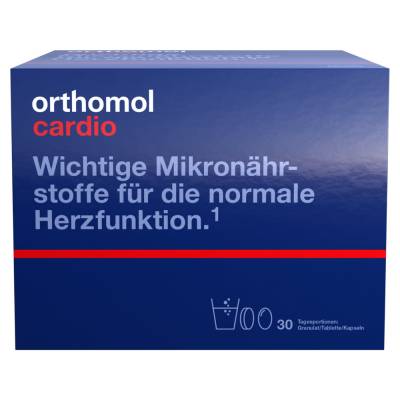 "Orthomol Cardio Granulat/Tablette/Kapseln 1 Stück" von "Orthomol Pharmazeutische Vertriebs GmbH"