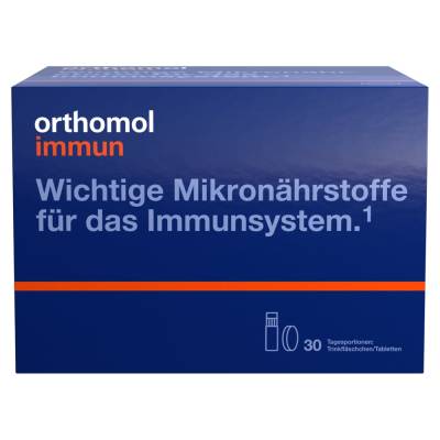 "Orthomol Immun Trinkfläschchen/Tabletten 30 Stück" von "Orthomol Pharmazeutische Vertriebs GmbH"
