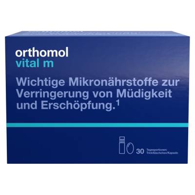 "Orthomol Vital m Trinkfläschchen/Kapseln 30 Stück" von "Orthomol Pharmazeutische Vertriebs GmbH"