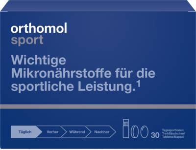 ORTHOMOL Sport Trinkfl�schchen/Tabl./Kaps.Kombip. 729 g von Orthomol pharmazeutische Vertriebs GmbH
