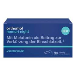 ORTHOMOL nemuri night Direktgranulat 60 g von Orthomol pharmazeutische Vertriebs GmbH