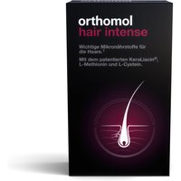 Orthomol Hair Intense - Mikronährstoffe für schönes Haar - mit Biotin, Kupfer, Zink und dem patentierten KeraLiacin - Kapseln von Orthomol