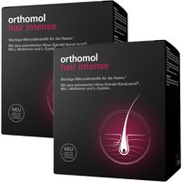 Orthomol Hair Intense - Mikronährstoffe für schönes Haar - mit Biotin, Kupfer, Zink und dem patentierten KeraLiacin - Kapseln von Orthomol