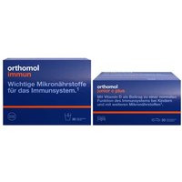 Orthomol Immun Granulat + Orthomol junior C plus Mand. von Orthomol