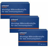 Orthomol Immun - Mikronährstoffe zur Unterstützung des Immunsystems - mit Vitamin C, Vitamin D und Zink - Tabletten/Kapseln von Orthomol