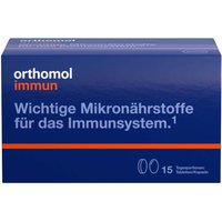 Orthomol Immun - Mikronährstoffe zur Unterstützung des Immunsystems - mit Vitamin C, Vitamin D und Zink - Tabletten/Kapseln von Orthomol