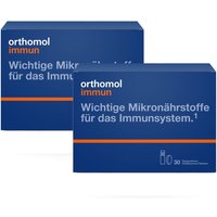Orthomol Immun - Mikronährstoffe zur Unterstützung des Immunsystems - mit Vitamin C, Vitamin D und Zink - Trinkampullen/Tabletten von Orthomol